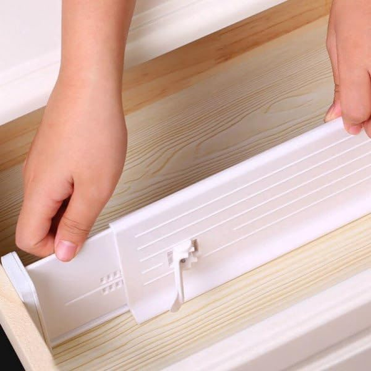 Plastic Adjustable Drawer Dividers - Image 2
