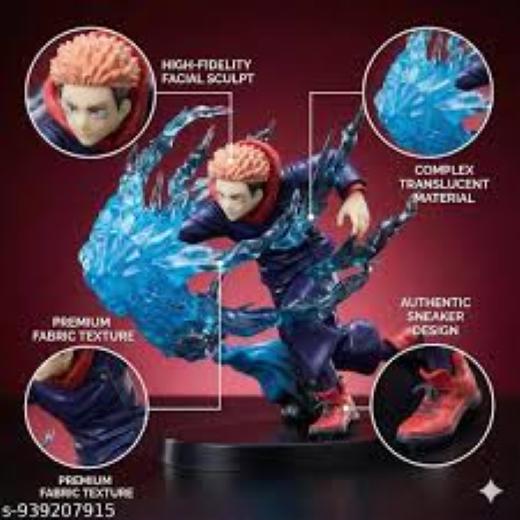 Yuji Punch Jujutsu Kaisen red hair figure - Image 3