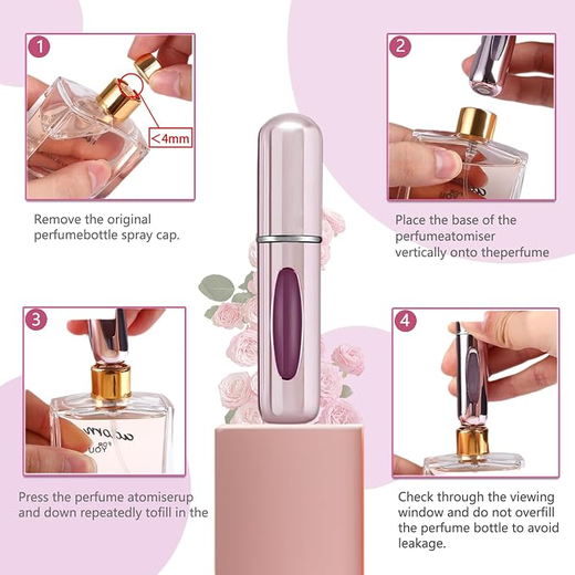 5ML Mini Perfume Spray (Pack of 5) - Image 3