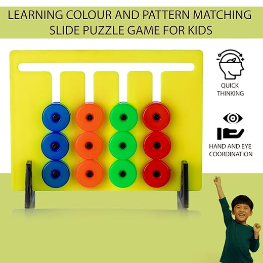 Slide Puzzle Interactive Matching Toy - Image 2
