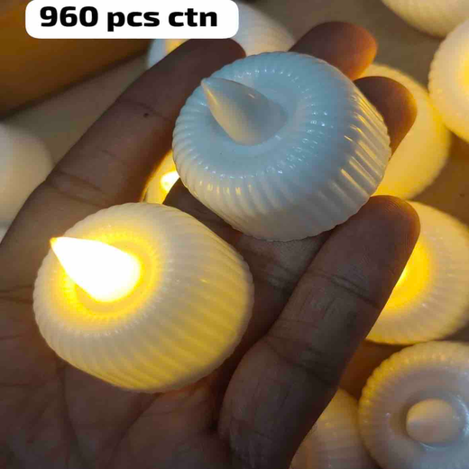 Modak Design Led Tea Light Candle (24 Piece Box) - Image 3