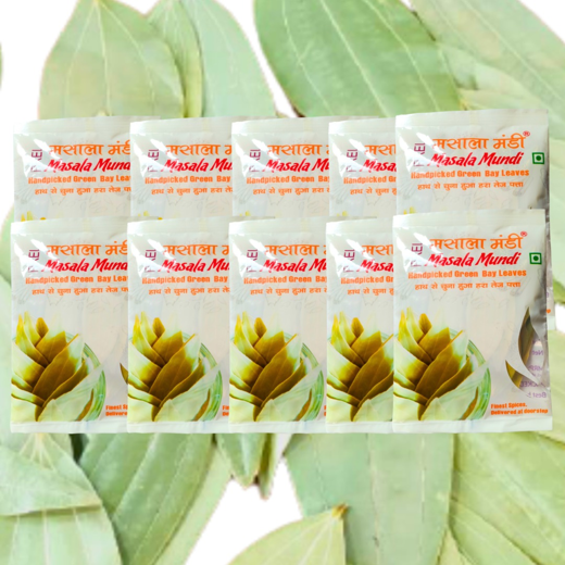 Bay Leaves 20 grams Handpicked & Stem cut Pack of 10 Masala Mundi - Image 3