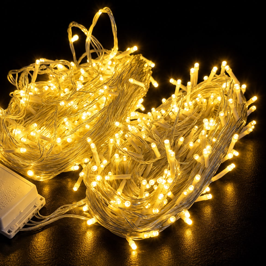 85M Pixel Golden String Light (400/360 Bulb) (5 MM) (Print: 100M) ✨