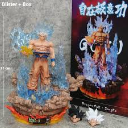 33 cm DBZ figure Goku on platform - Image 2