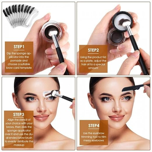 Perfect Brow Stencils Kit - Image 4
