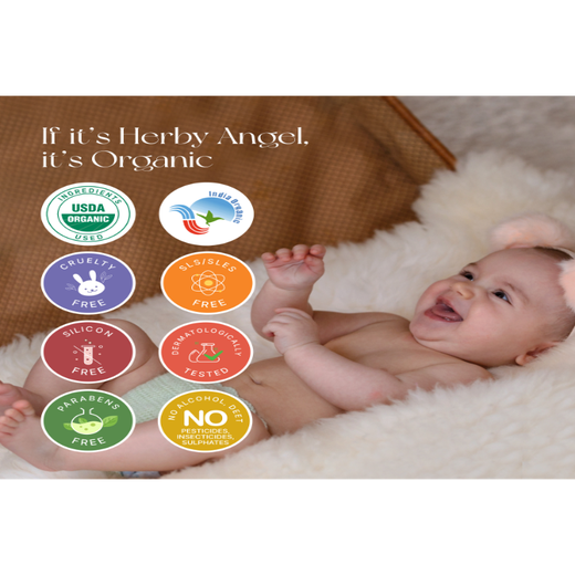 Baby Diaper Rash Cream with Turmeric, Mandukaparni & Neem | Organic Ingredients | Gently nourishes | Protects | Soothes | Repairs - Image 4