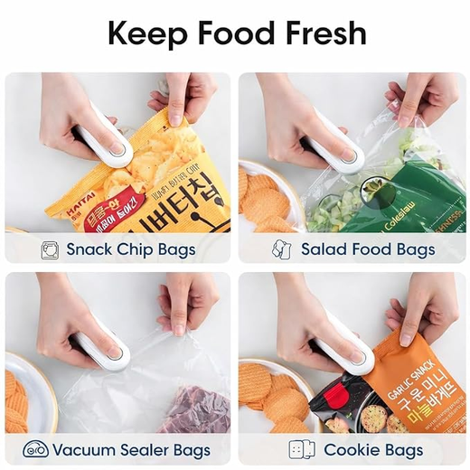 Rechargable 2 in 1 Handy Sealer - Image 3