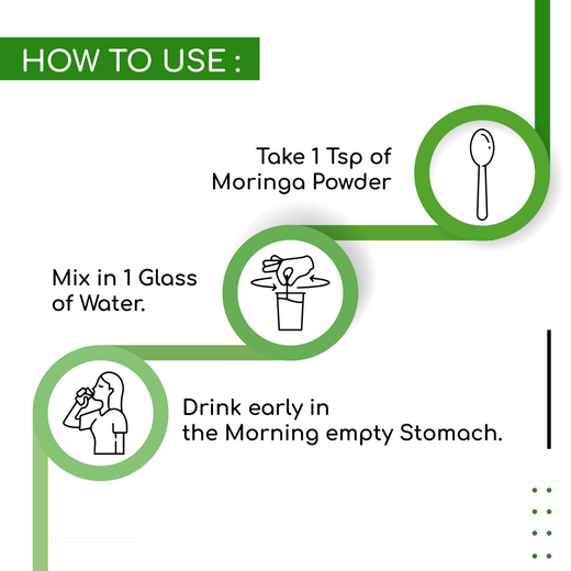 Moringa Powder 100gm - Image 4