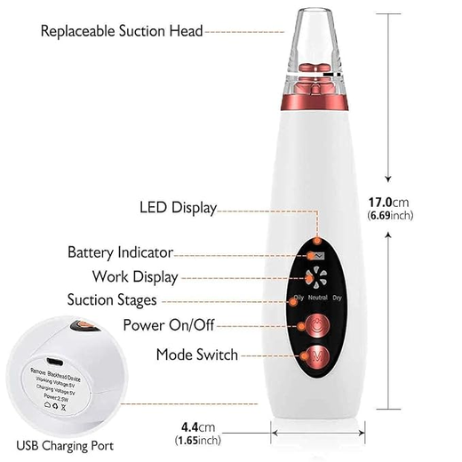 6 in 1 Multifunction Blackhead Suction - Image 2