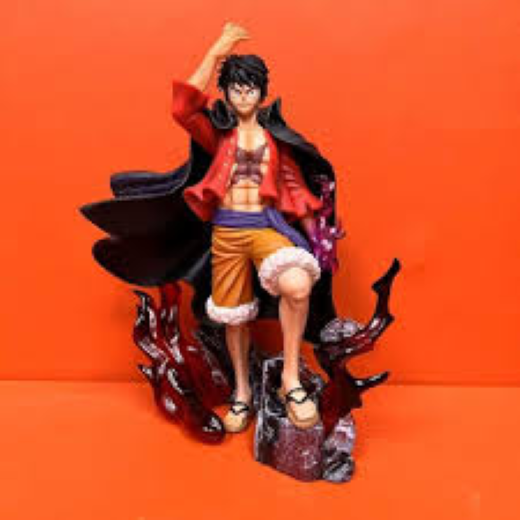 Luffy on stone