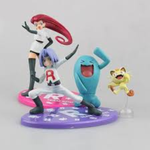 11 CM Team Rocket figure set - Image 4