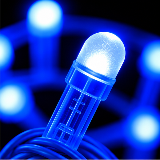 11M Blue String Light 36 Bulb (8mm) (Print 15M) ✨ - Image 2