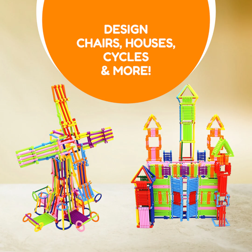 FLYI FLYI Stick Building Blocks DIY Creative Construction Set(3+ Years) - Image 4