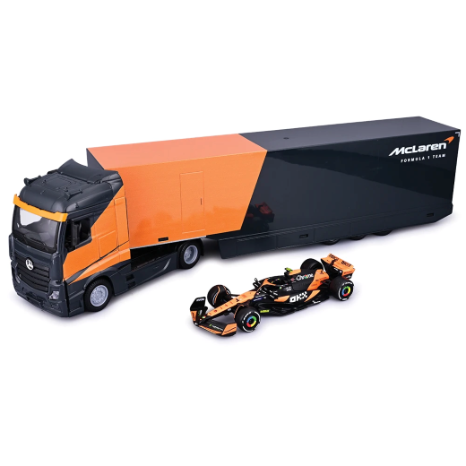 Burrago 1/43 #4 Racing Hauler - Image 2