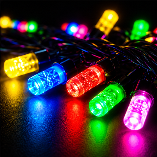 70M Long Fiber / Pinchu Multicolour String Light (340 Bulb) (Print: 100M) ✨ - Image 4