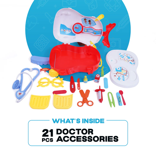 FLYI Kids Doctor Play Set with Medical Accessories - Image 2