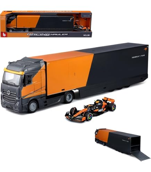 Burrago 1/43 #4 Racing Hauler