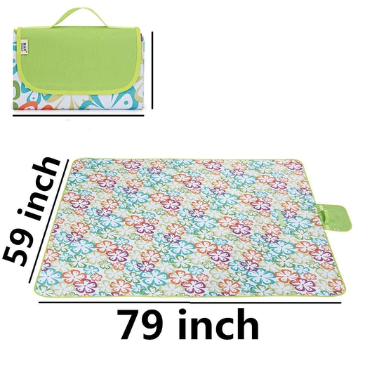 Foldable and Portable Water-Resistant Outdoor Picnic Mat - Image 3
