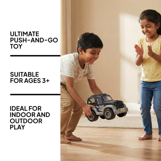 FLYI Super Jeep Friction Powered Toy Vehicle(3+ Years) - Image 3
