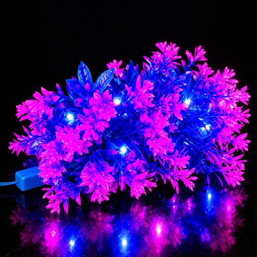 32 Bulb Blue Light Patta String Light ✨