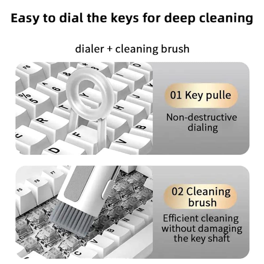 8in1 Airpods, Keyboard & Mobile Cleaning Brush Kit - Image 4