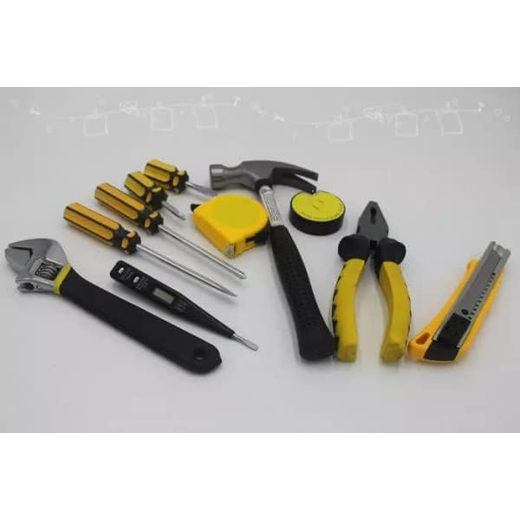 12-Piece Household Tool Box Set - Image 2