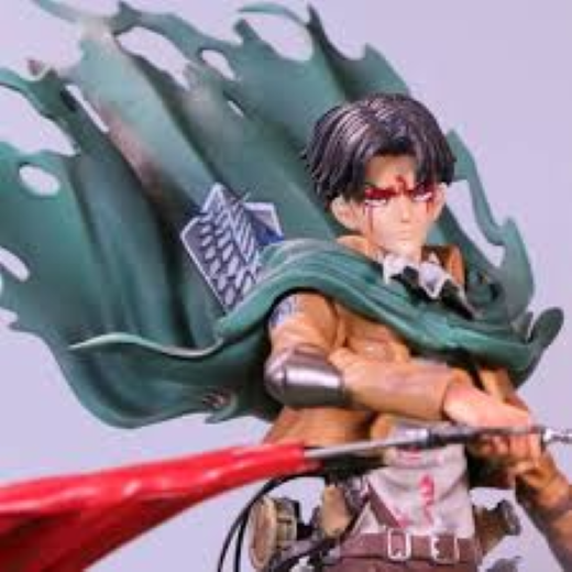 36 Cm Levi Ackerman with 2 blood sword - Image 4