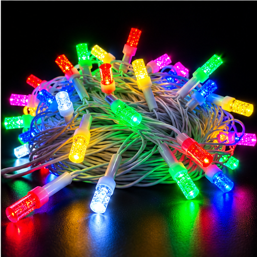 15M Long Fiber / Pinchu Multicolour String Light (Print: 20M) ✨ - Image 4