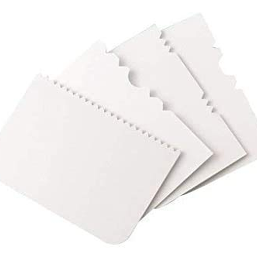 4 pc Cake Scrapper