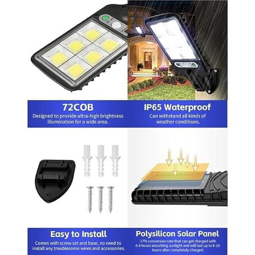 Solar Motion Sensor Security Light - Image 4