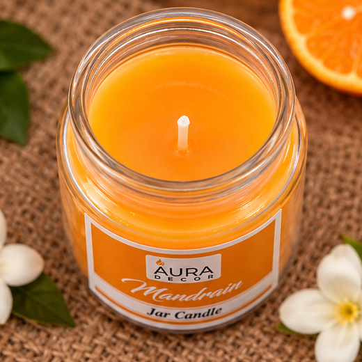 Cookie Fragrance Jar Candle (Mandarin)🕯️ - Image 4