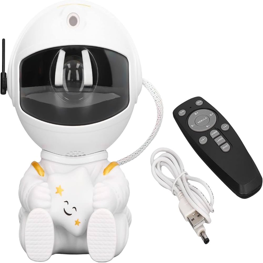 Astronaut Galaxy Star Projector Remote-Controlled Night Light - Image 4