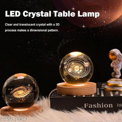 3D Galaxy Crystal Ball Night Lamp - Image 2