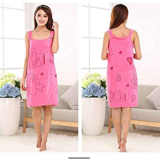 Womens Wearable Bath Towel Lady - Image 4