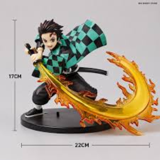 Tanjiro Hinokami Kagura Flame Effect PVC Figure