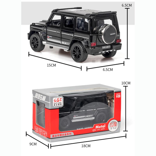 Mini G Wagon Die Cast Car (Light & Music) - Image 4