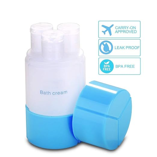 3 in 1Plastic Shampoo Bottle