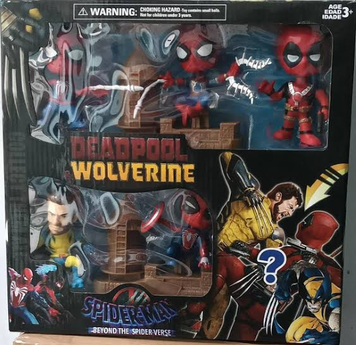 Spidy, wolvorine net set of 5 - Image 4