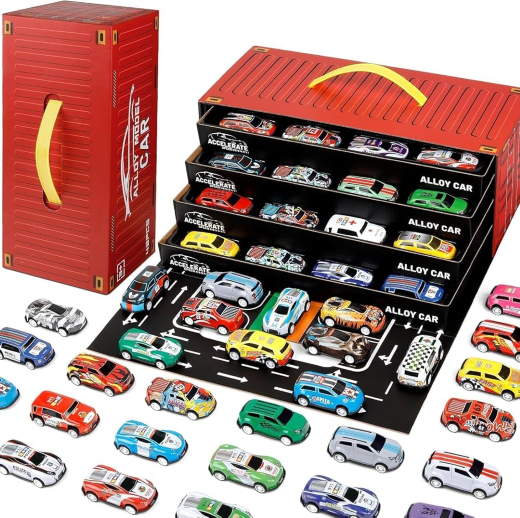 24 PCS - OK Toys Imported 1:32 Scale Building Block Display Box – With Turntable 1:32 NET PRICE 599 - Image 3