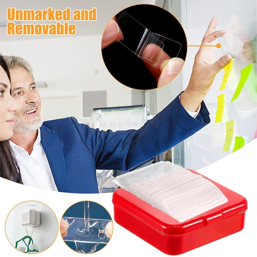 Waterproof Double-Sided Stick Adhesive Stickers (60Pcs) - Image 3