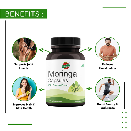 Dr.Patkar's Moringa Capsules 60 Capsules - Image 3