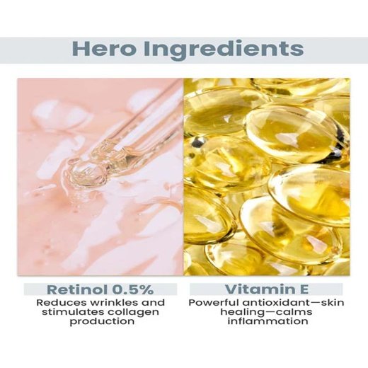 Earthraga HA+Retinol Advanced Night Cream with Squalane & Vitamin E| 50.0 gm - Image 3
