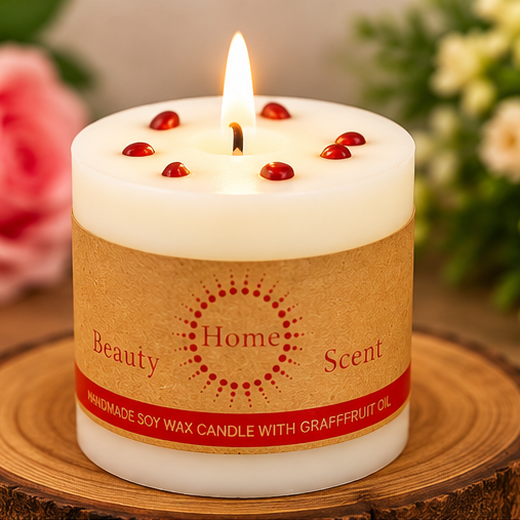 Big Aroma Decorative Scented Candles (12 Piece Box) (Size: 3.5*3 Inch) 🕯️ - Image 3
