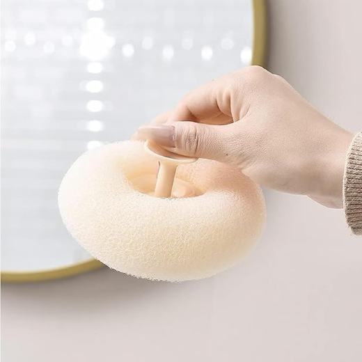 Bath Sponge Cleaning Brush With Suction - Image 3