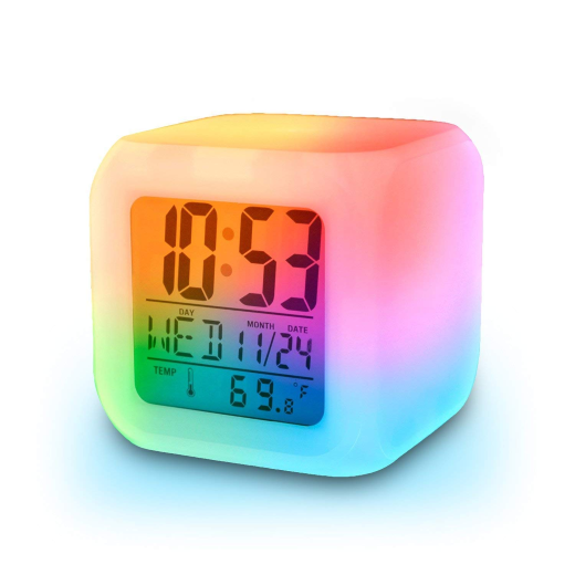 7 Color Clock