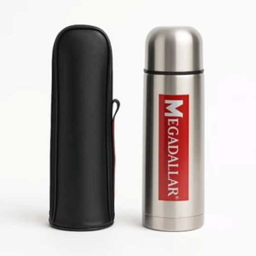Mega Dollar 1000 ML Steel Flask Bottle - Image 2