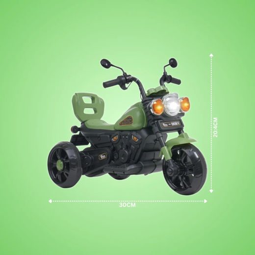 Flyi EV GoldVing Kids Electric Ride-On Bike (GREEN) - Image 4