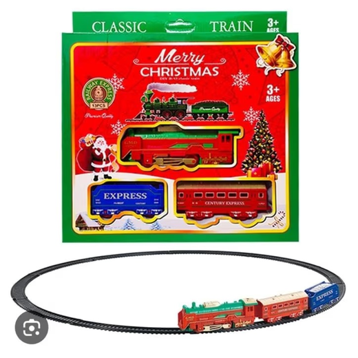 SMALL MERRY CHRISTMAS TRAIN