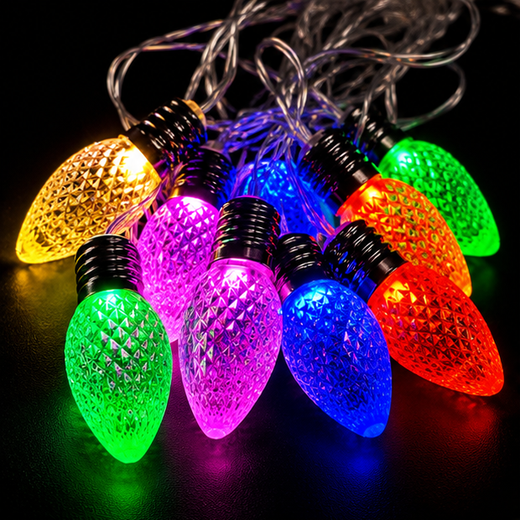 Multicolour Bulb Design Fancy String Light 10 Bulb ✨