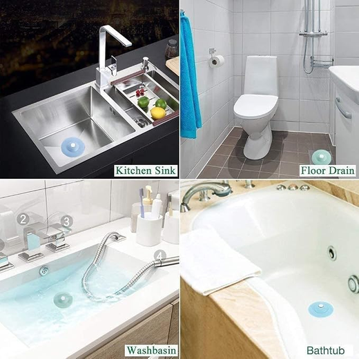 Silicone Kitchen Sink Water Stopper - Image 2